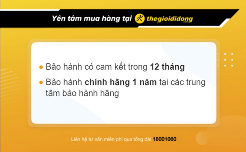 Chính sách bảo hành mua mắt kính tại Thế Giới Di Động